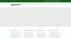 Desktop Screenshot of brandonsurveys.co.uk